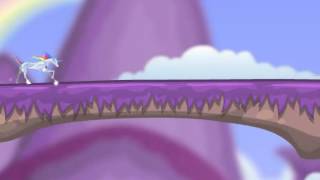 Let's Play Robot Unicorn Attack Evolution 'PANDA!!!!!!