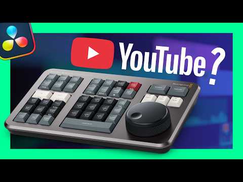 Edit YouTube Videos FASTER with the DaVinci Resolve Speed Editor!