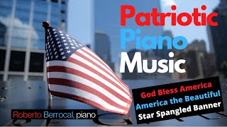 Patriotic Relaxing Piano Music | God Bless America | America the Beautiful | Star Spangled Banner screenshot 2