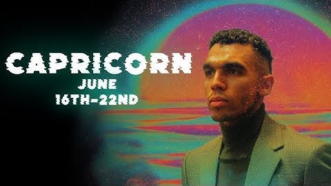 Capricorn - This Will End A Cycle That’s Haunted You! June 17th-23rd