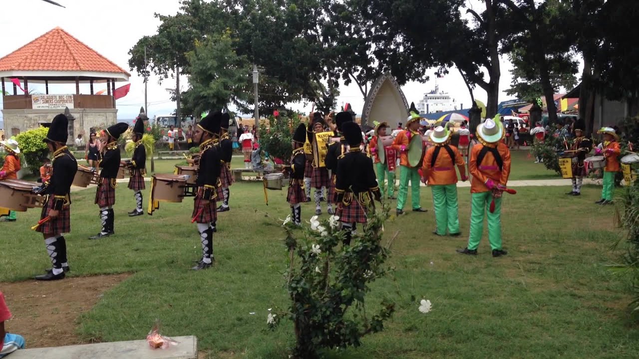 Nangka NHS Drum & Bugle and ALC's Drum & Lyre Corps contribute Dalaguete Patron Saint