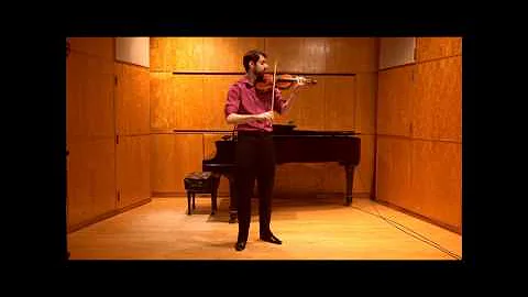 Jeremy Potts || Sonata No. 1 in G Minor BWV 1001, ...
