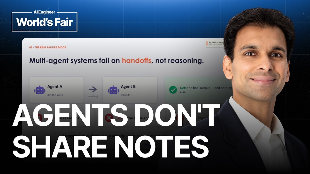 Agent Memory Is Solved. Agent Learning Isn't. — Karthik Ranganathan, Yugabyte thumbnail