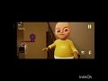 The baby in yellow