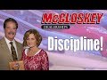 The McCloskey Motivational Minute! Today we are talking about discipline!