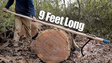 I Built a Cant Hook for BIG Logs