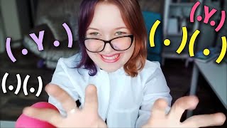 АСМР 👐 массаж ( . Y . ) от маммолога  👩‍⚕ ASMR шепот (100% кринж и мурашки)