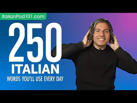 250 Italian Words