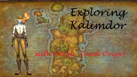 Exploring Azeroth with Beryl (and Onyx) Un'Goro Cr...