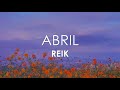 Reik Abril Letra mp3