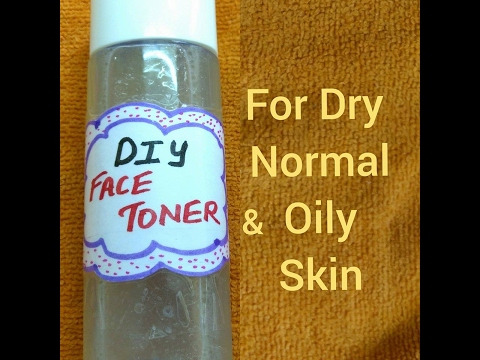 DIY FACE TONER FOR DRY NORMAL COMBINATION & OILY SKIN | MAGICAL FACE TONER At Home | MERRINESS