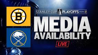 Details Boston Bruins vs. Buffalo Sabres Game 4 Post-Game Media Availability Guide