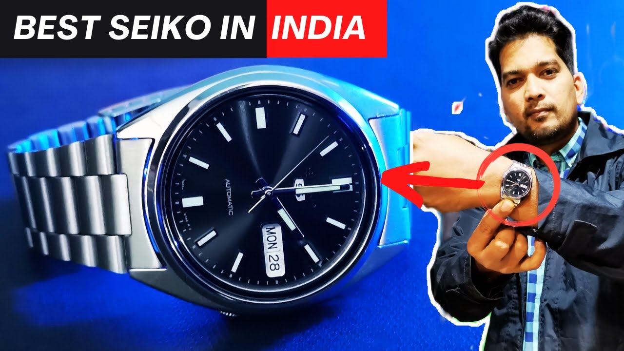 Seiko watch unboxing India | Seiko automatic watch price in India | snxs79k  watch review in Hindi - YouTube