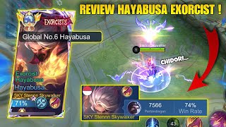 AKHIRNYA REVIEW HAYABUSA EXORCIST 🔥 7K MATCH HAYABUSA ! Stenly Top Global Hayabusa