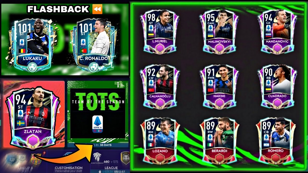 My Serie A TOTS ideas fifa mobile