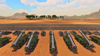 : 4,000,000 NURGLES vs HUMANITY WITH BALLISTIC MISSILE SYSTEM (ICBM)- Ultimate Epic Battle Simulator 2