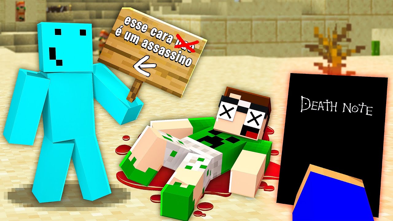 ESCREVEMOS o NOME do PROBLEMS no DEATH NOTE!