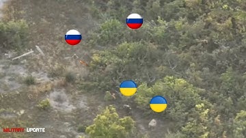 Close-Range Chaos: 2 Vs 2 — Captured in Intense Drone Footage