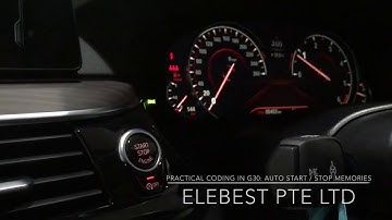 Practical Coding in G30: Auto Start/Stop Memories & Aircon Memories