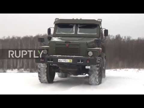 Russia: New 12-tonne 'Patrol' armoured vehicles tested on snowy terrain