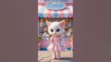 بوظة كنافة سحلب قطط Cat Cute Foryou Funny قطة Kitten اكسبلور Cutecat كنافة بوظة Trend Ai 