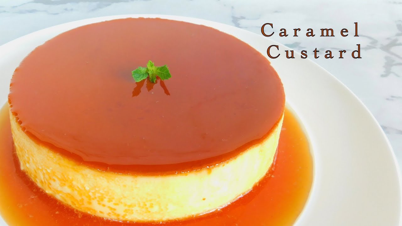 Caramel Custard Flan Creme Carmel On Stove or Oven YouTube