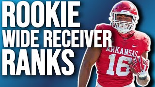 Rookie Wide Receiver Rankings W Player Comps  2022 Dynasty Fantasy Football