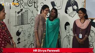 A Heartfelt Farewell to Our Dear HR, Dhivya π