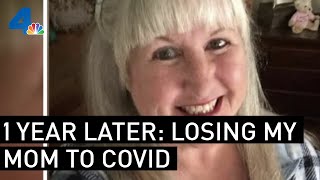 Woman Reflects on Losing Mother to COVID-19 a Year Later | NBCLA