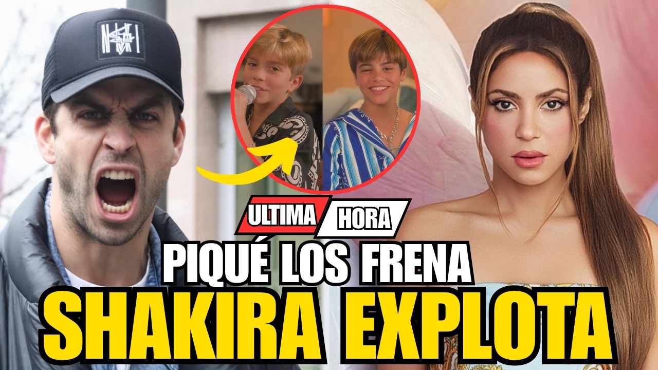 💥PIQUÉ AMENAZA A SHAKIRA POR MILÁN Y SASHA Y TODO EXPLOTA ANTES DE MADRID