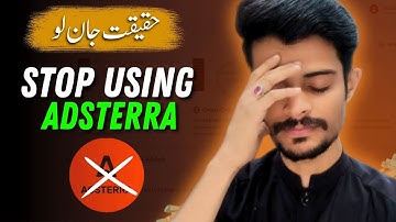 Stop Using Adsterra Earn From Other Way🚀 | How to Earn Money Online | Online Earning in Pakistan