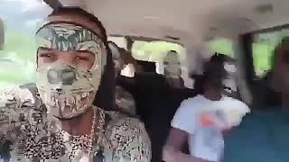 Tommy Lee Sparta Listening to Vybz Kartel song in his bus (Like subscribe and comment)