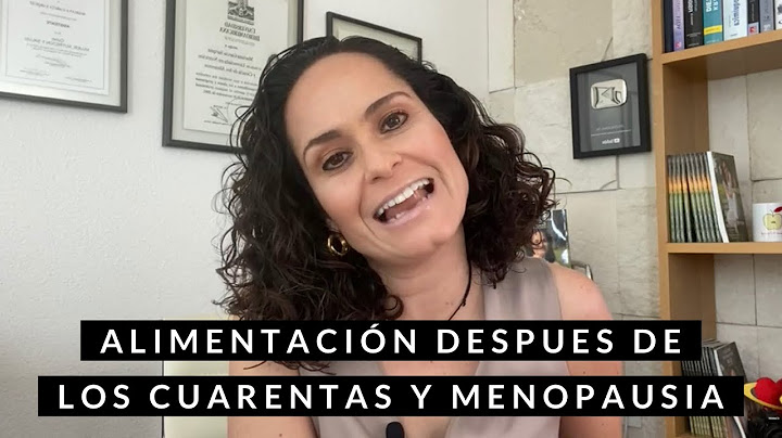 Alimentacion Despues De Los Cuarenta Años Y En La Menopausia /nutritalk Live
