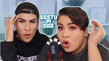 Reading Our WORST HATE COMMENTS In ASMR!! | Louie