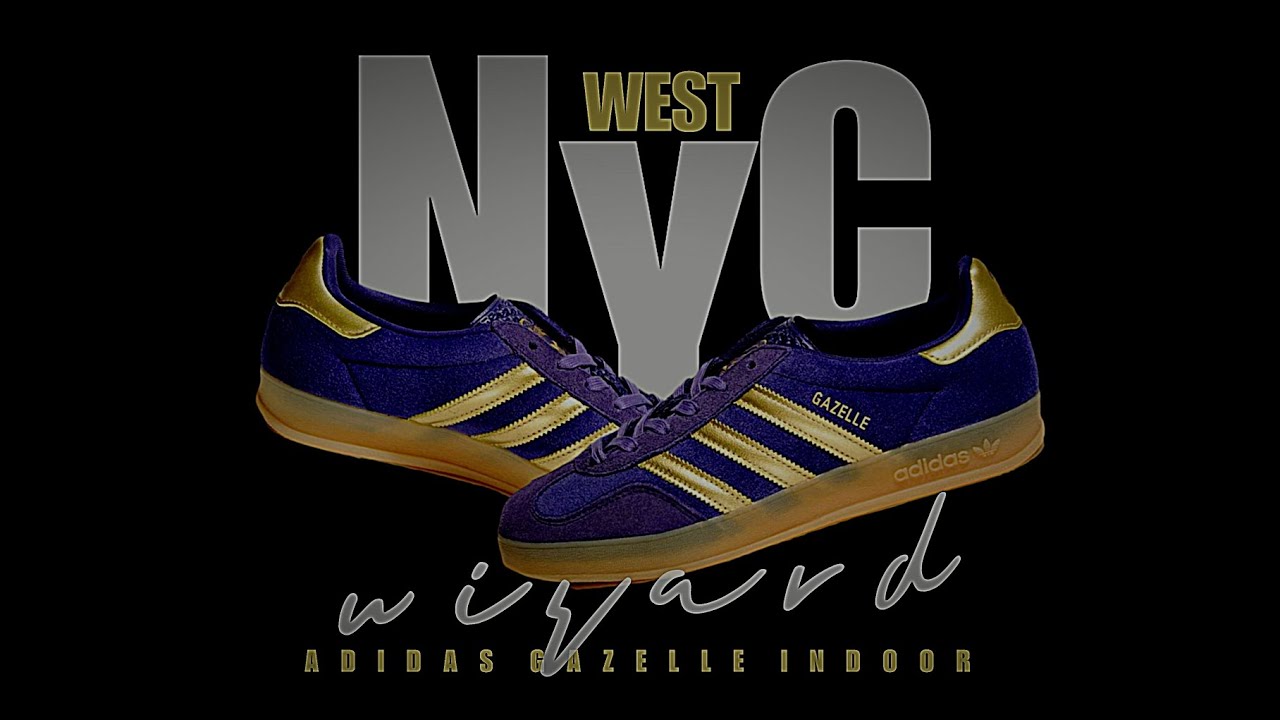 WIZARD 2024 WEST NYC x Adidas Gazelle Indoor DETAILED LOOK +