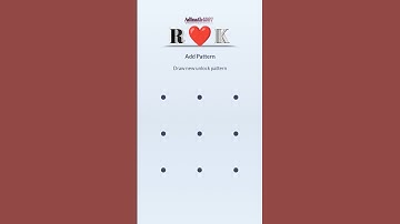 #RK  Pattern lock 💞 name status        | R❤K whatsapp status #shorts #status #youtube #youtubeshorts