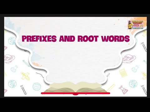 ვიდეო: რა სიტყვებს აქვთ ძირეული სიტყვის ფორმა?