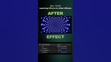 After Effects  | Day 14 | CC Flow Motion Effect | Cinematic Fluid Animation | #Santhoshgraphics