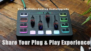 FIFINE AmpliGame SC3 Gaming Audio Mixer Review by@randomfrankp