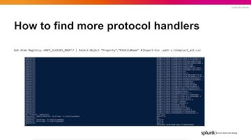Splunk Threat Research: Follina for Protocol Handlers