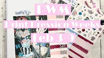 PWM Print Pression Weeks || Ft. Creating and Co