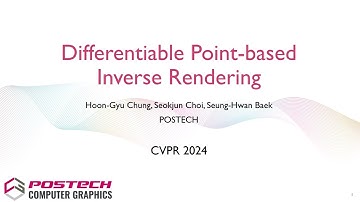 [CVPR 2024] Differentiable Point-based Inverse Rendering