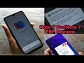 Redmi note 7 pro/note 7/K20 frp remove easily