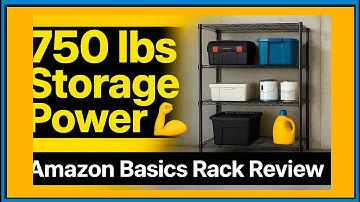 Amazon Basics 3-Shelf Adjustable Heavy Duty Steel Wire Rack Storage Shelving Organizer for Kitchen