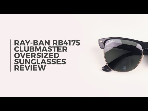 ray-ban-rb4175-clubmaster-oversized-sunglasses-review-|-smartbuyglasses