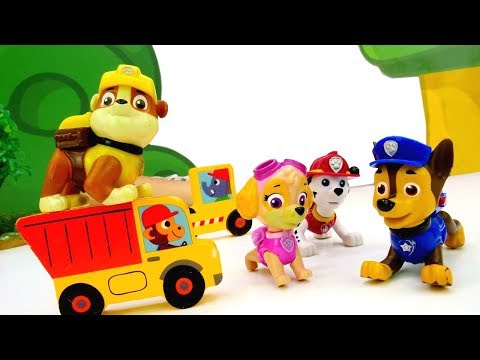 Giochi divertenti e educativi per bambini. Giocattoli di Paw Patrol