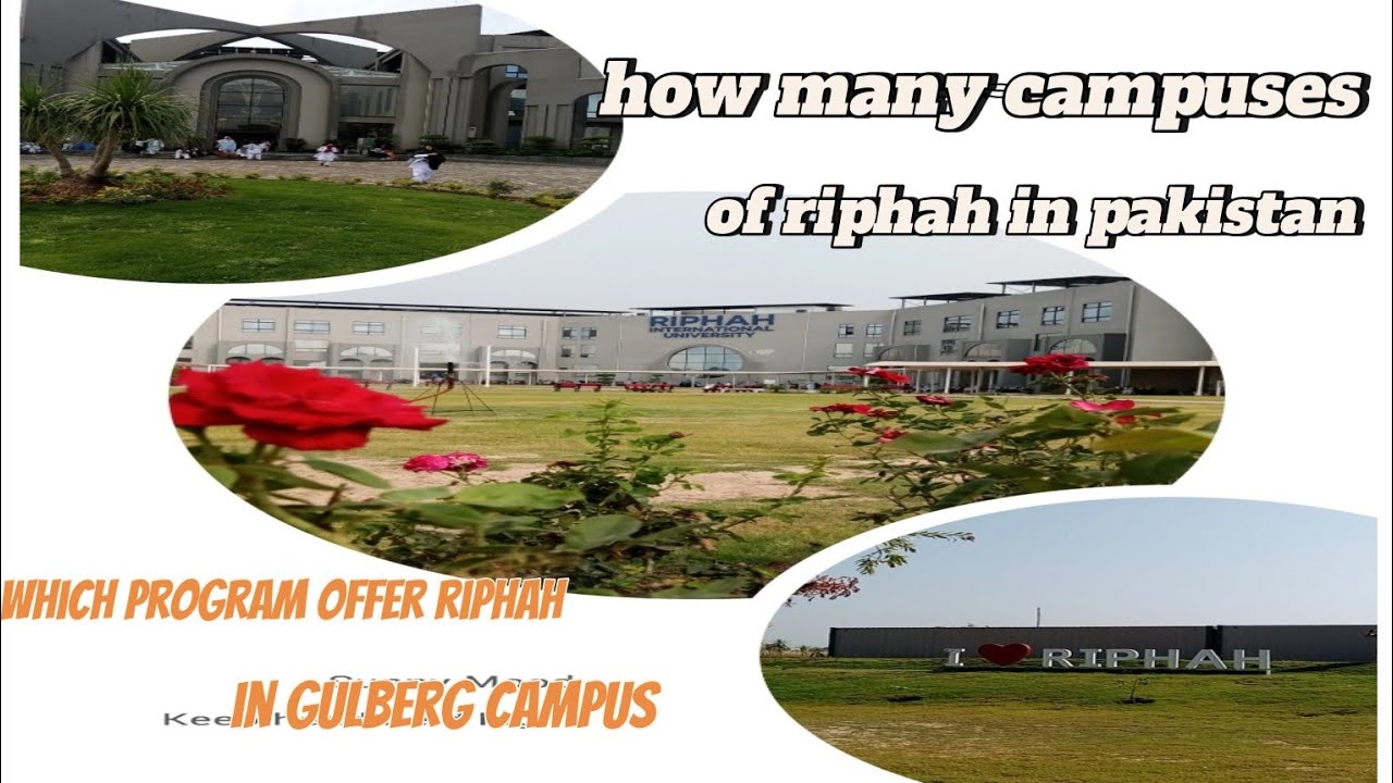 Pakistan Riphah #how many campuses of riphah in Pakistan #which program offer of riphah ...