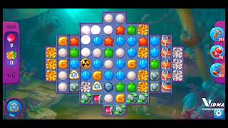 Fishdom. 9337 super hard level no boosters and diamonds. 13 moves
