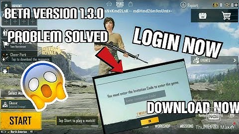 How to download and login PUBG BETA version 1.3.0. Very easy trick.  || HR HUNT.