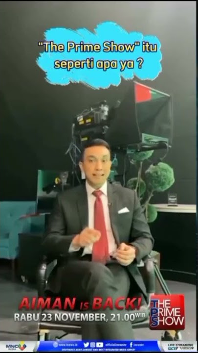 Download lagu Promo The Prime Show - iNews (2022) short version. Aiman Witjaksono is back on screen
